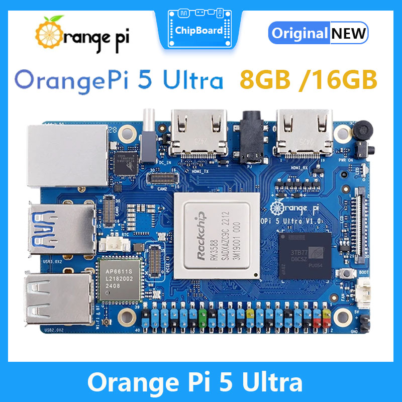 Radxa Rock 5B 16Gb - Orange Pi 5 Ultra 8GB 16GB