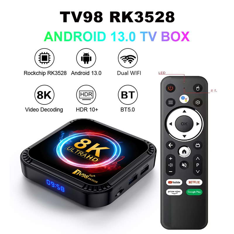 Radxa Rock 5B 16Gb - TV98 RK3528 TV 박스 안드로이드 13