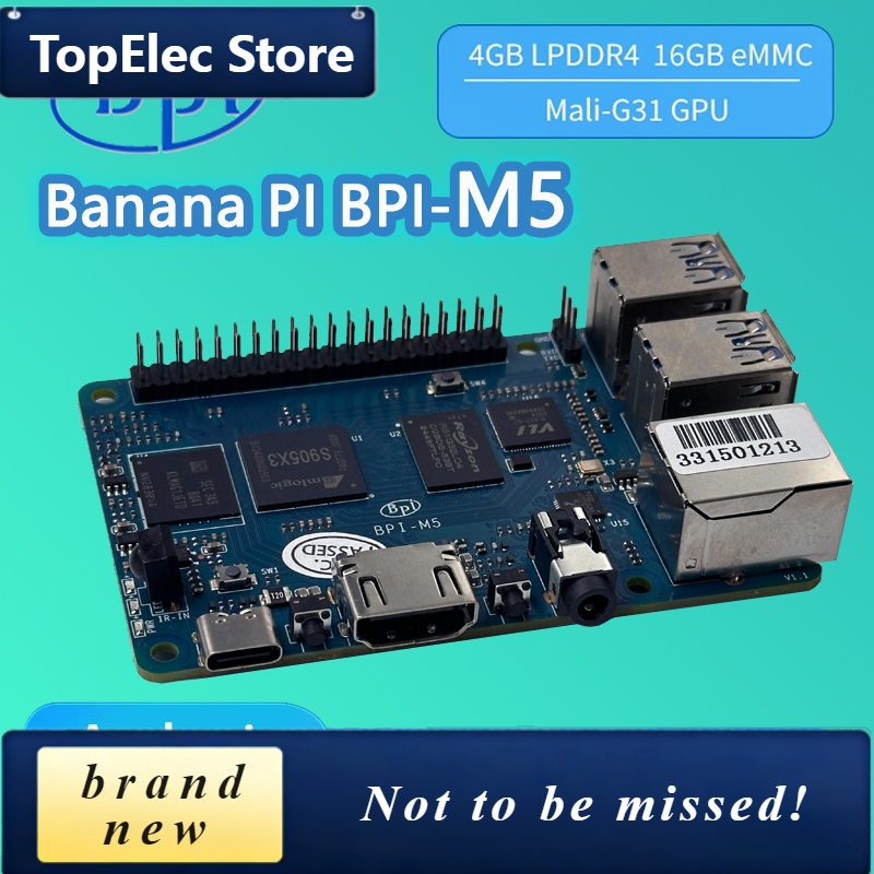 TopElec 바나나 PI BPI-M5 4GB LPDD - Banana Pi Bpi-M5 리뷰 및 가격