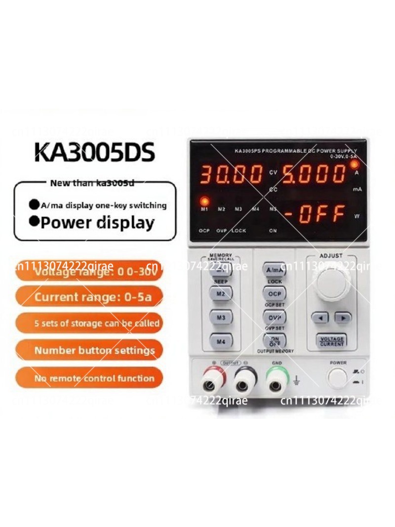 KA3003D / KA3005P 디지털 프로그래머블 D - Programmable Dc Power Supply 60V 5A 리뷰 및 가격